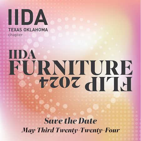 2024 IIDA Furniture Flip Save The Date 